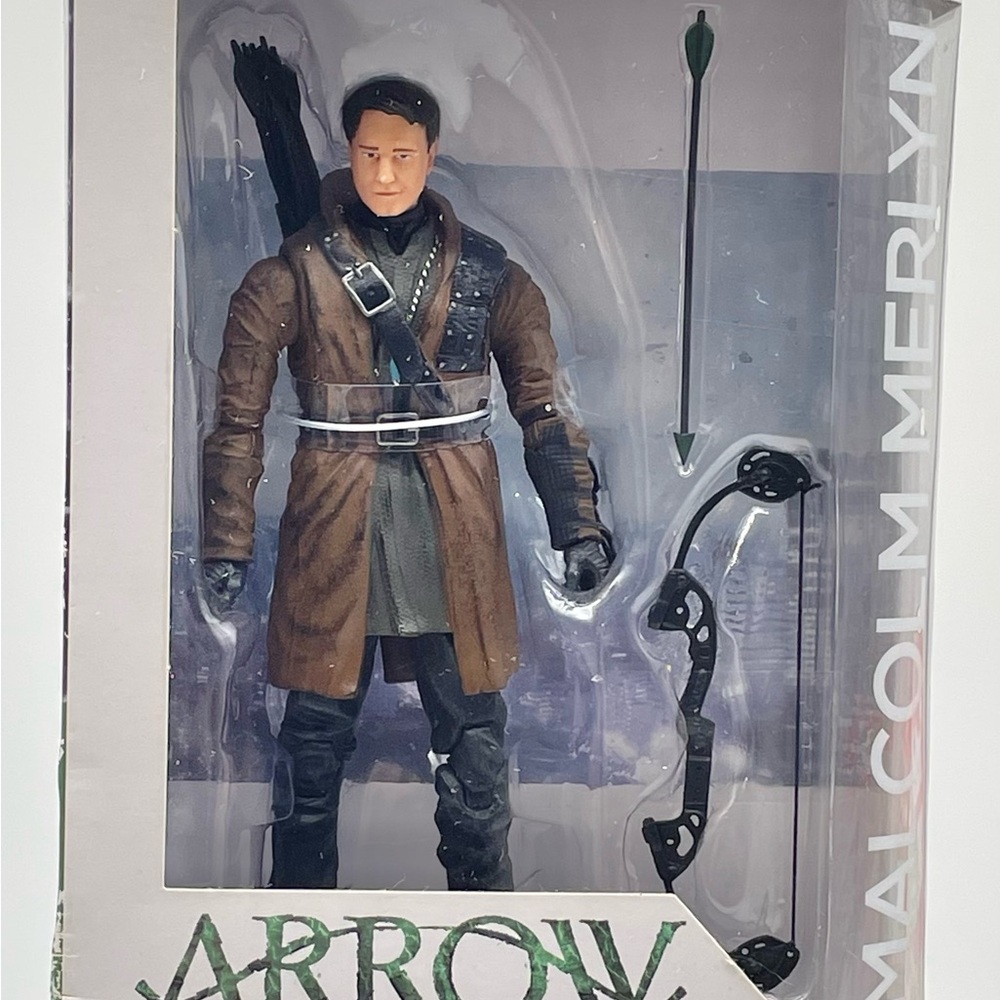 DC Collectibles Arrow-Malcolm Merlyn Action Figure NIB